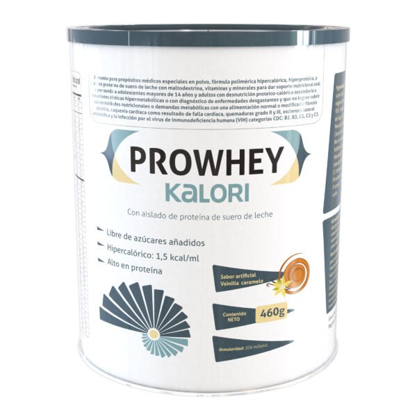 PROWHEY KALORI VAINILLA 460 GRAMOS LATA X460 GR