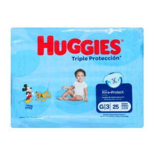 PAN.HUGGIES TRI.PROTECCION ET.G PAQ X 25 UNID