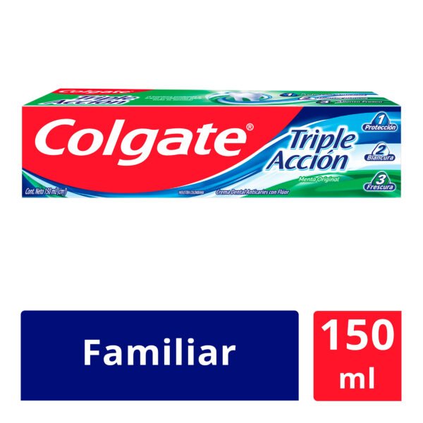 CRE.DEN.COLGATE TRI.ACCION TUB X 150 ML