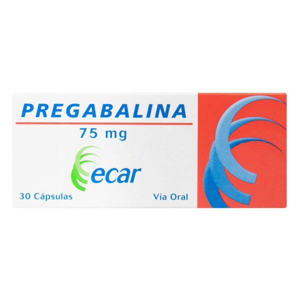 PREGABALINA 75 MG - TABLETA MASTICABLE CAJA X 30