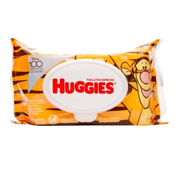 TOA HUM HUGGIES MANITAS Y CARITAS PAQ X 80 UND