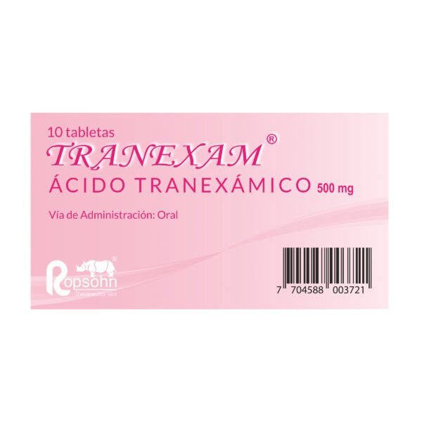 TRANEXAM 500 MG CAJA X 10 TBS
