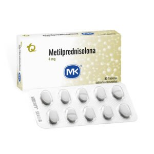 METILPREDNISOLONA 4 MG  MK CAJA X 30 TBS