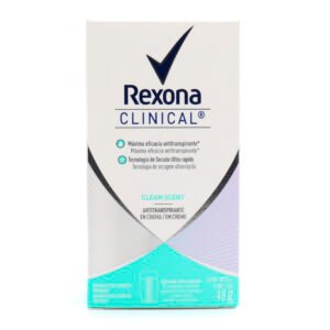 DTE.REXONA CLIN CRE CLEAN SCENT WOM FCO X 48GR