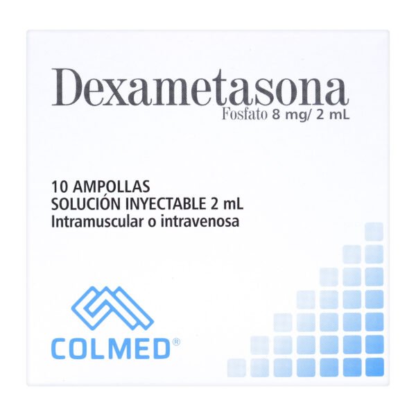 DEXAMETASONA 8 MG 2 ML AMP X 2 ML