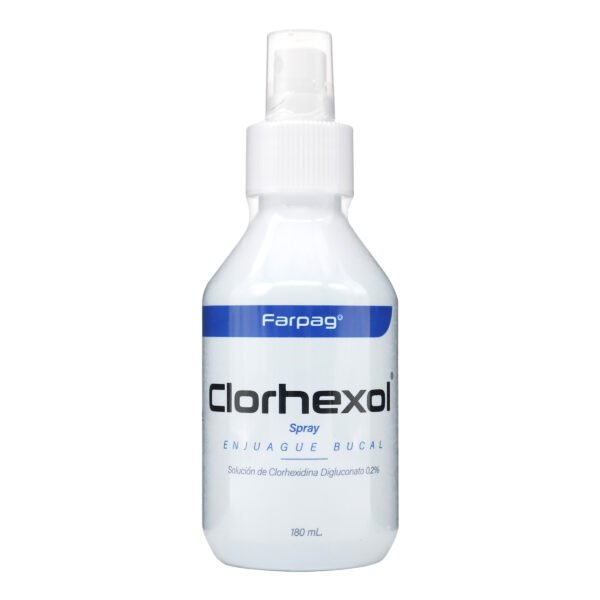 ENJUAGUE BUCAL CLORHEXOL 0.2% SPRA FCO X 180ML