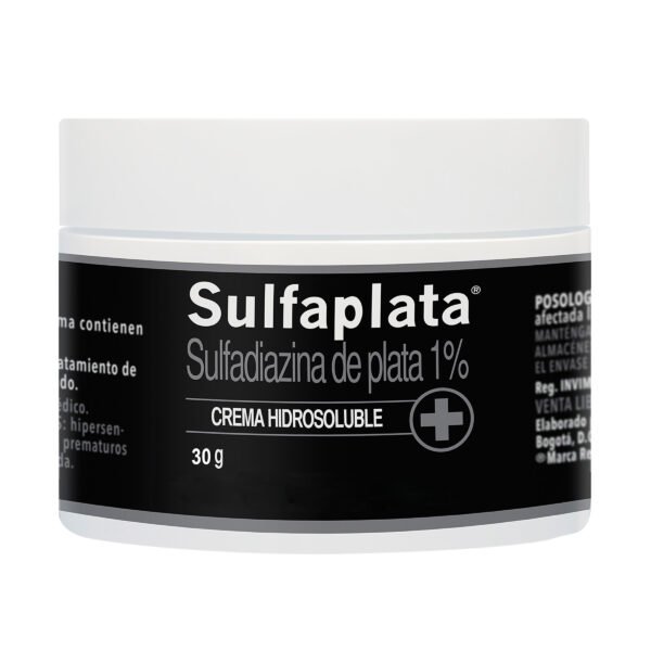 SULFAPLATA 1% CREMA FCO X  30 GR