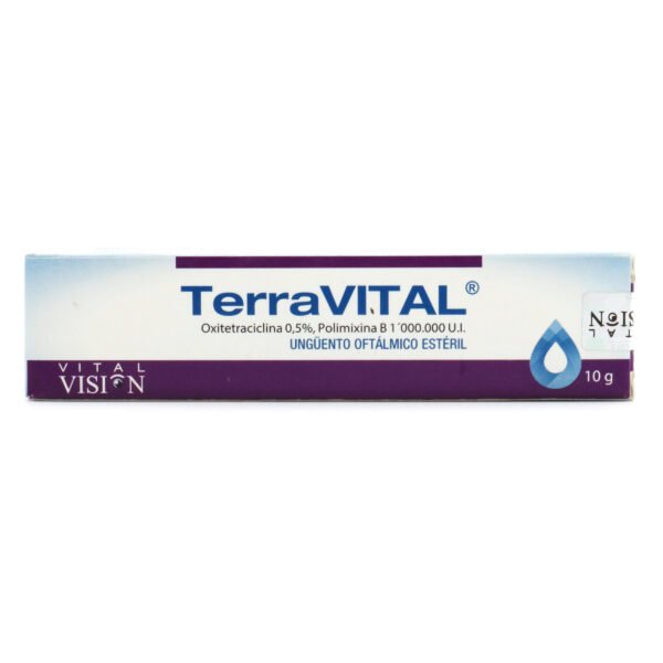 TERRAVITAL UNGUENTO OFTALMICO TUB X  10 GR