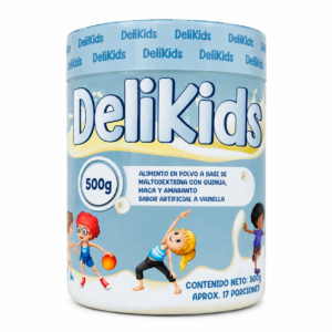 DELIKIDS VAINILLA  - MACA + SOYA FCO X 500 GR