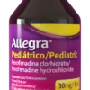 ALLEGRA PEDIATRICO 30MG/5ML - SUSPENSION ORAL FCO X 150 ML