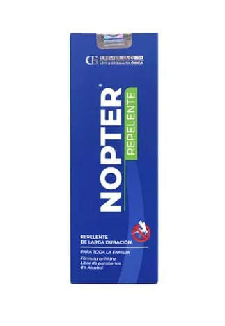 NOPTER  LOCION REPELENTE - SPRAY TOPICO FCO X 60 ML