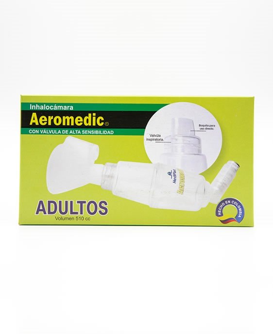 INHALOCAMARA ADULTO MEDIPLAST UNIDAD