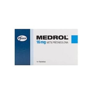 MEDROL 16 MG TAB CAJA X 14UNDS