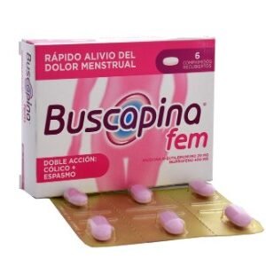 BUSCAPINA FEM - TABLETA ORAL * BLIST X 2