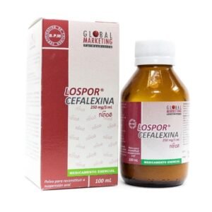 LOSPOR 250MG/5ML -  CEFALEXINA FCO X 100 ML