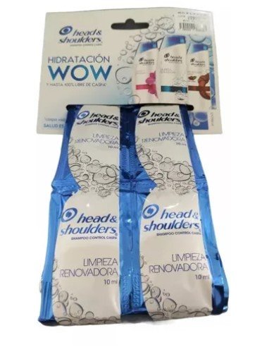 HEAD&SHOULDERS  SHAMPOO *** PAPELETA X 10 ML