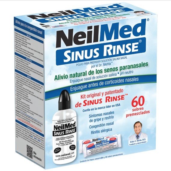 SINUS RINSE KIT ADULTO 60 SOBRES 60 SOBRE