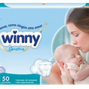 PAÑAL WINNY SENSITIVE ETP 1  + PAQ TAL RN PAQ X 50