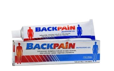 BACKPAIN  IBUPROFENO GEL CREMA TUBO X 40 GR