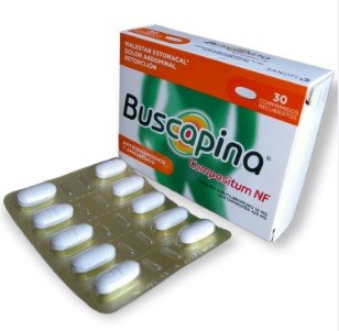 BUSCAPINA COMPUSITUM NF - HIOSCINA + ACETAMINOFEN  * BLIS X 2 TBS