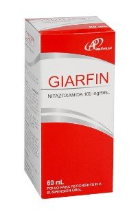 GIARFIN NITAZOXANIDA SUSP ORAL 100 MG/ 5ML FCO X 60 ML