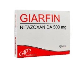 GIARFIN 500 MG TABL (NITAXO) CAJA X 6