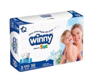 PAÑAL WINNY ULTRATRIM SEC ETP. 5 PAQ X 50
