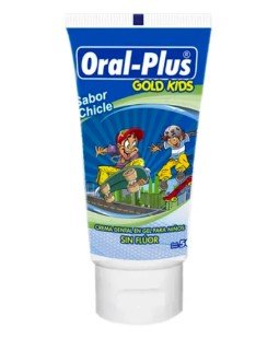 CREMA DENTAL NIÑOS CHICLE SIN FLUOR TUB X 50 GR