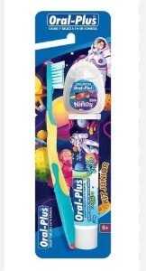 KIT JUNIOR + CREMA CON FLUOR + SEDA DENTAL  NIÑOS UNIDAD