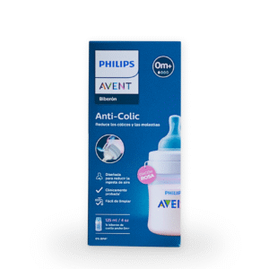 TETERO VALVULA ANTI-COLICO ROSADO 4 OZ UNIDAD