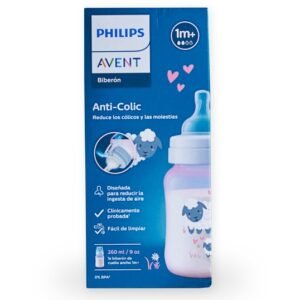 TETERO OVEJA ANTI-COLICO ROSADO 9 OZ UNIDAD