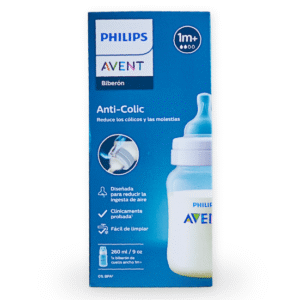 TETERO ANTI-COLICO VALVULA 9 OZ UNIDAD