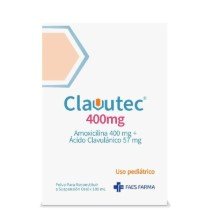 CLAVUTEC 400 MG + 57 MG/5 ML FCO X 100ML