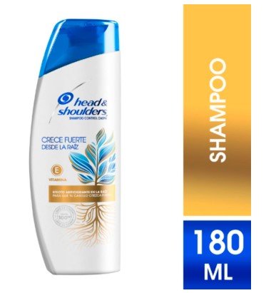 CHA.HEAD SHOULDERS FUERZA DE RAIZ FCO X 180 ML