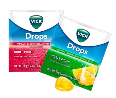 PASTILLAS VICK DROPS * SOBRE