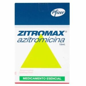 ZITROMAX 200MG/5ML SUSP FCO X 15ML