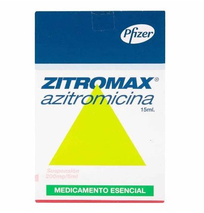 ZITROMAX 200MG/5ML SUSP FCO X 15ML