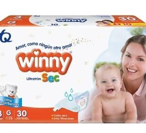 PAÑAL WINNY ULTRATRIM SEC NARAJA ETP 3G PAQUE X 30