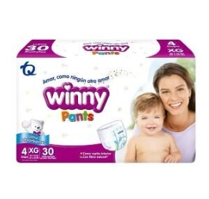 PAÑAL WINNY ULTRATRIM SEC MORADO ETP 4 PAQUE X 30