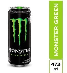 MONSTER  GREEN LATA LAT 473 ML
