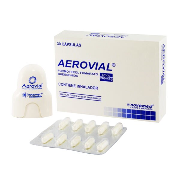 AEROVIAL  CAPS+INHALADOR CAJA X 30UNDS