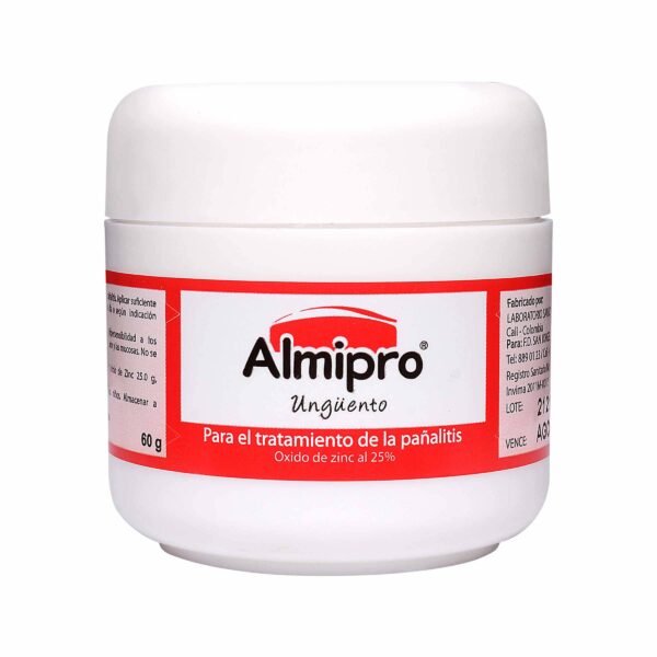 ALMIPRO UNGUENTO - OXIDO DE ZINC POTE X 60GR