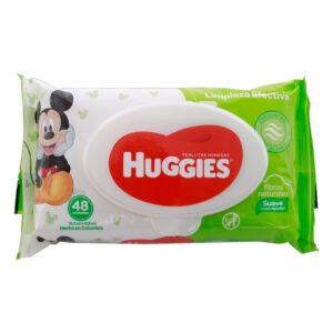 TOALLAS HUGGIES LIMPIEZA EFECTIVA PAQ X 48 UND