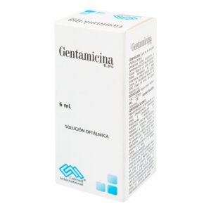 GENTAMICINA 0.3% OFTALMICA FCO X 6 ML