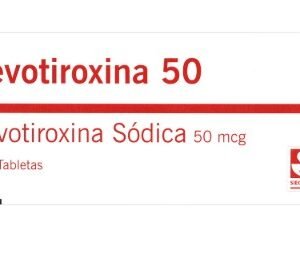 LEVOTIROXINA 50 MCG - TABLETA ORAL CAJA X 50