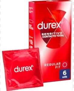 PRESERVAT.DUREX SENSITIVO DELGADO 6 UDS CAJA X 6