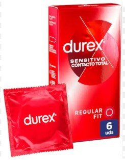 PRESERVAT.DUREX SENSITIVO DELGADO 6 UDS CAJA X 6