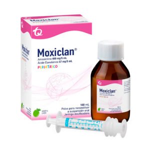 MOXICLAN PEDIAT.400 MG/5ML        FCO X 100ML