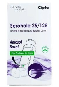 SEROHALE 25/125 INHALADOR