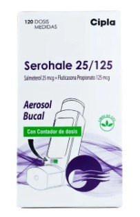 SEROHALE 25/125 INHALADOR